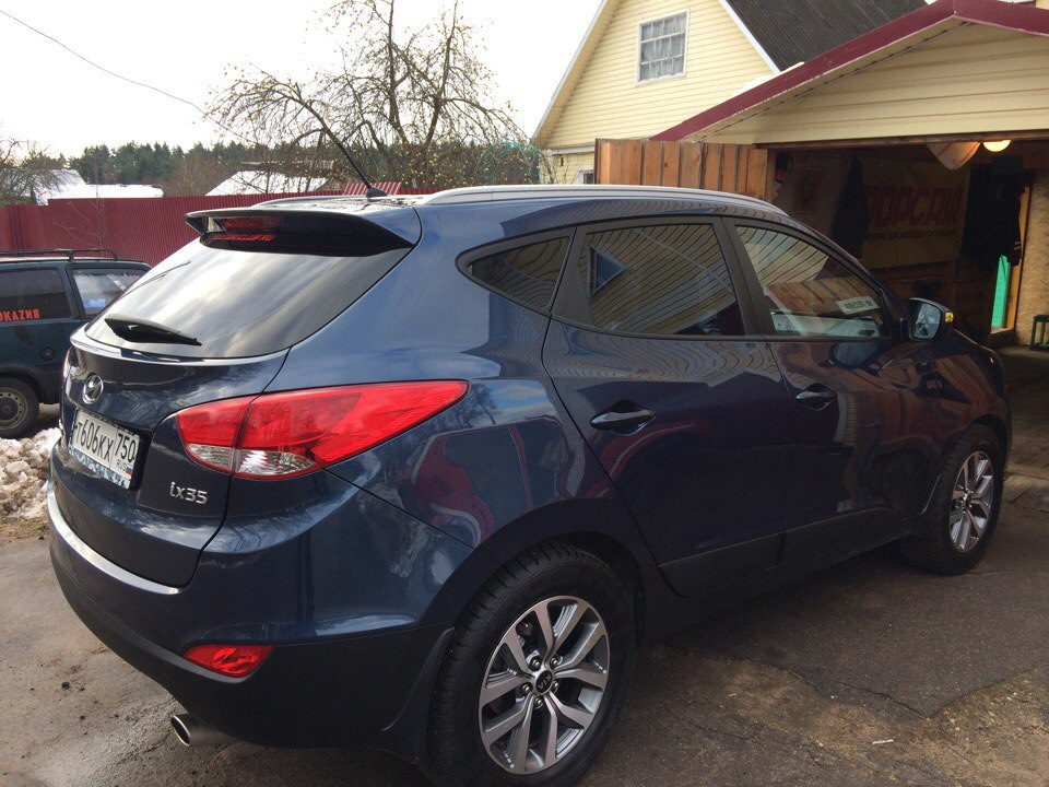 Бронировка фар. — Hyundai ix35, 2 л, 2010 года | тюнинг | DRIVE2