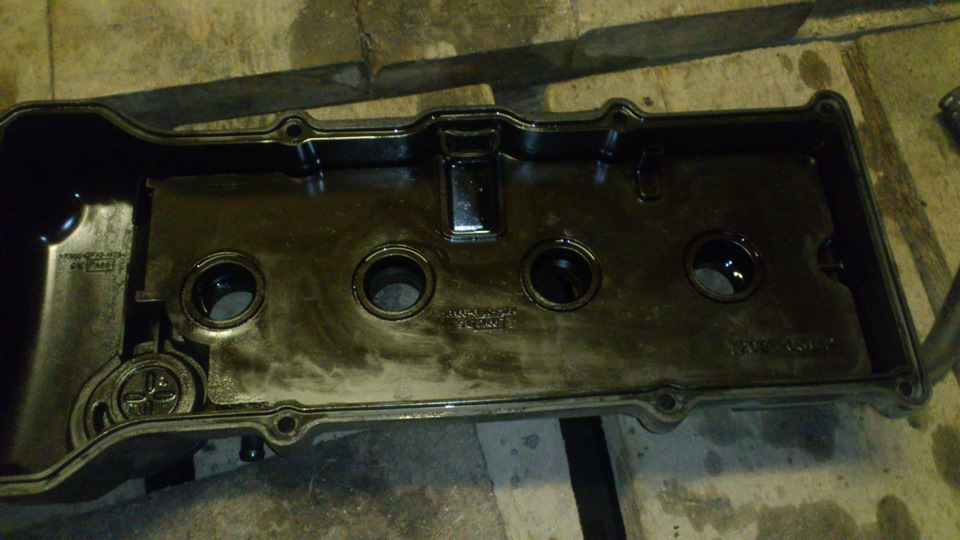 Ревизия крышки клапанов — Сальники свечных коложцев, прокладки ...