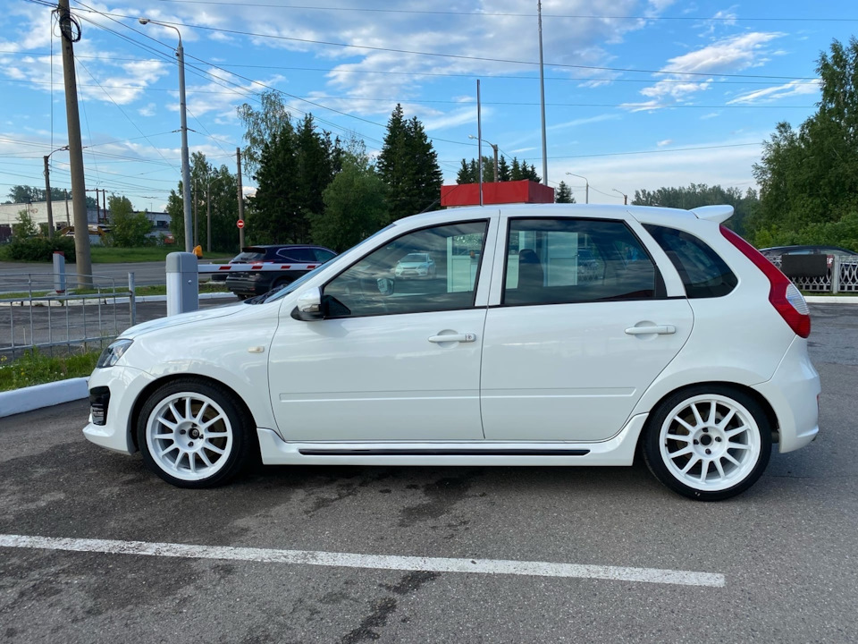 №60. Летний конфиг и замена задних тормозов. — Lada Калина Спорт (2G ...