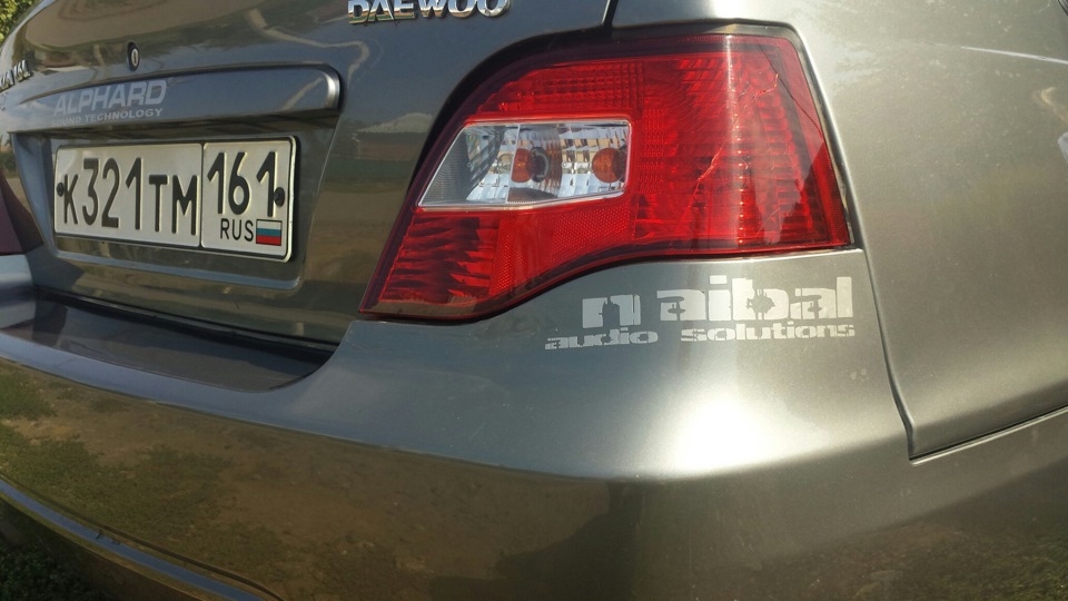 audio solutions — Daewoo Nexia (N150), 1,6 л, 2013 года | просто так ...