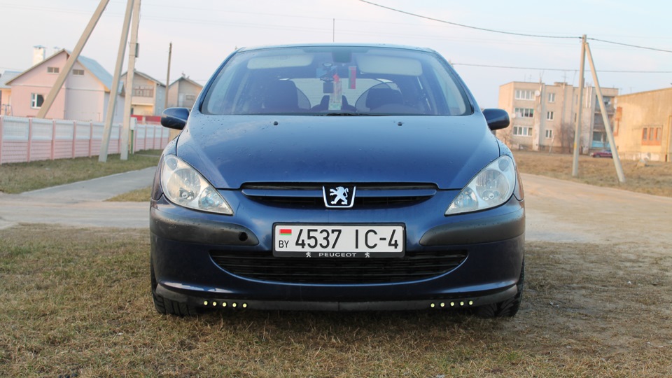 peugeot 307 темнозеленый металлик