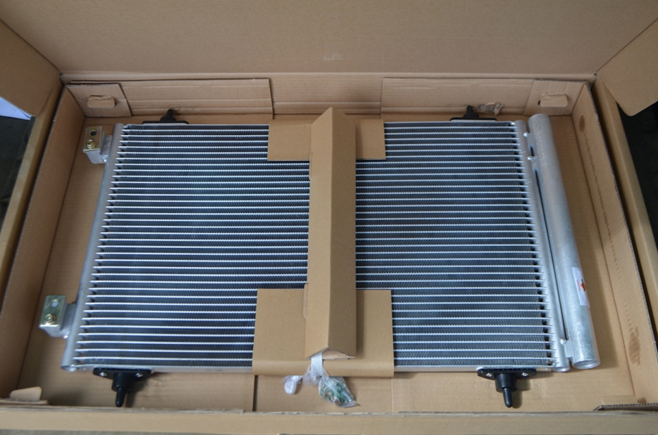 новый радиатор — Citroen C8