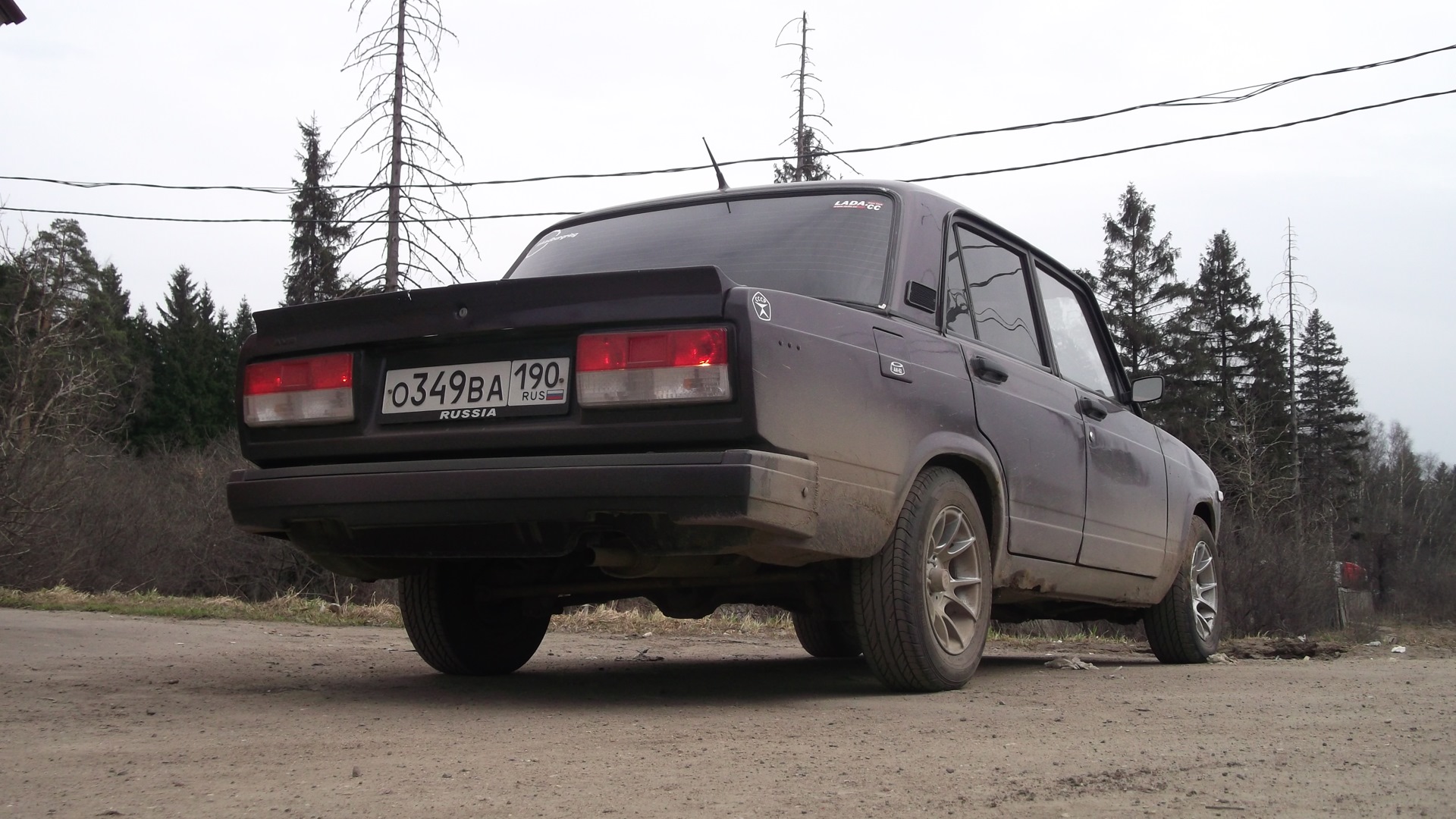 Lada 21074 1.6 бензиновый 2001 | баклажановый кирпич на DRIVE2