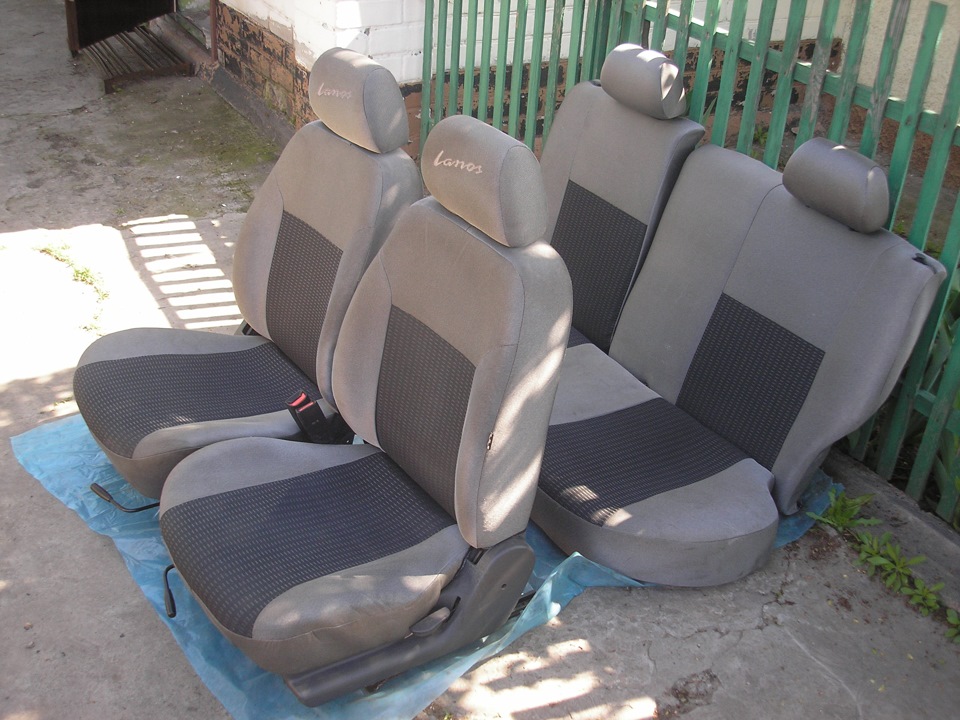 Комплект сидений с чехлами на Ланос — Сообщество «Daewoo и Chevrolet ...