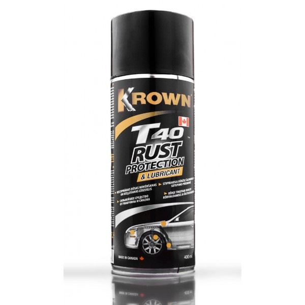 RUST PROTECTION & LUBRICANT T40 AEROSOLS — Audi A4 (B6), 1,8 л, 2002 ...