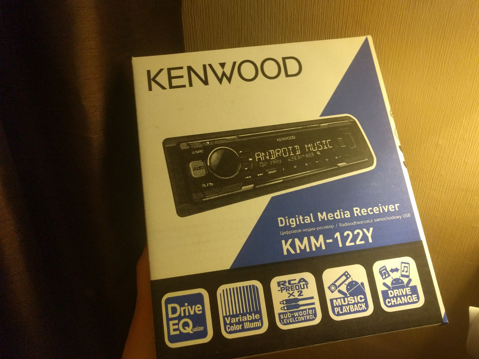 Бюджетная магнитола. Kenwood Kmm-122y — Volkswagen Passat B5, 1,9 л ...
