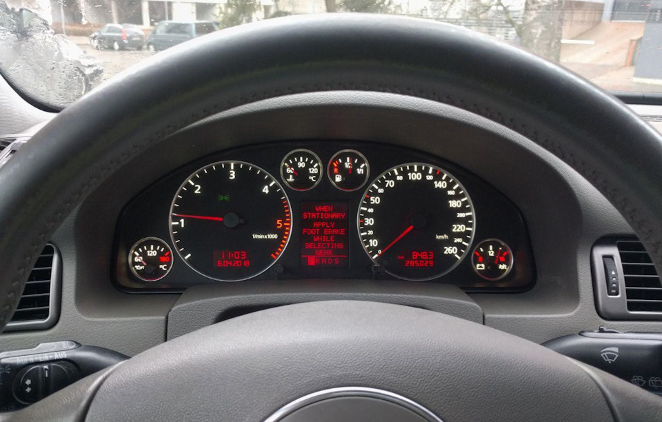 4. Переключатель света, свет приборки — Audi A6 Avant (C5), 2,5 л, 2002 ...