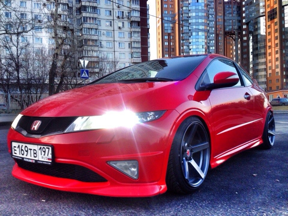 Honda Civic Type r 8 стенс