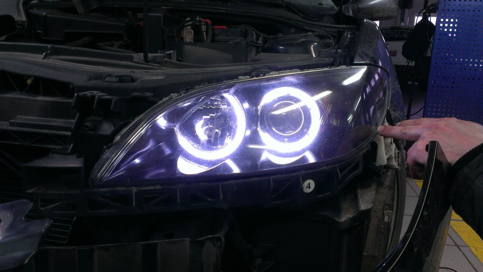 Проверка. Работает. — Mazda 3 (1G) BK