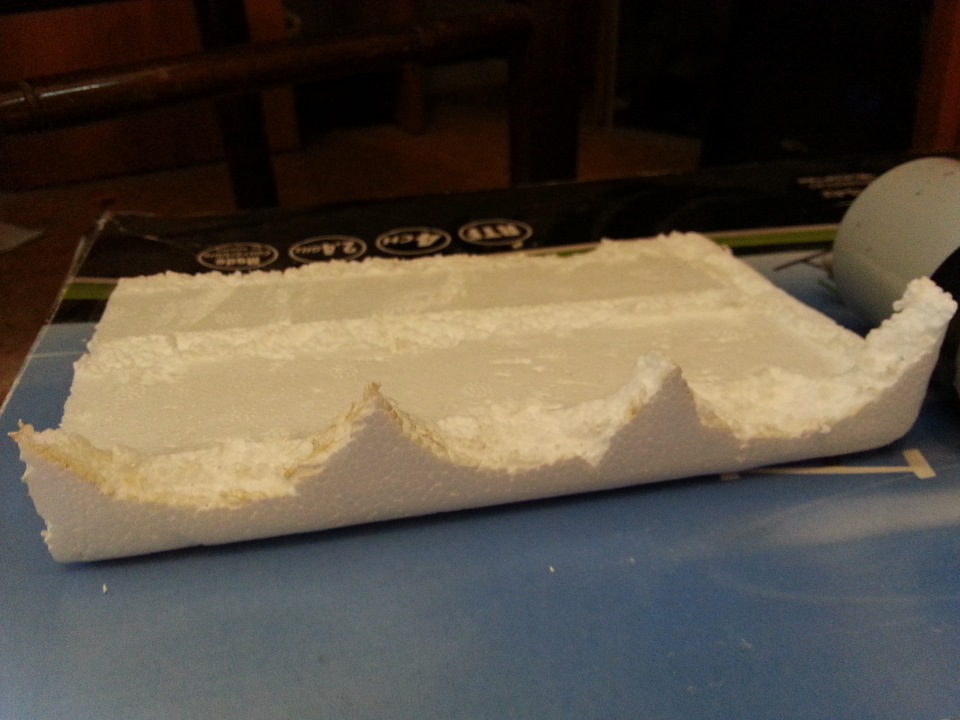 Изготовление подиума под доп датчики (часть 1) — Daihatsu Yrv, 1,3 л ...