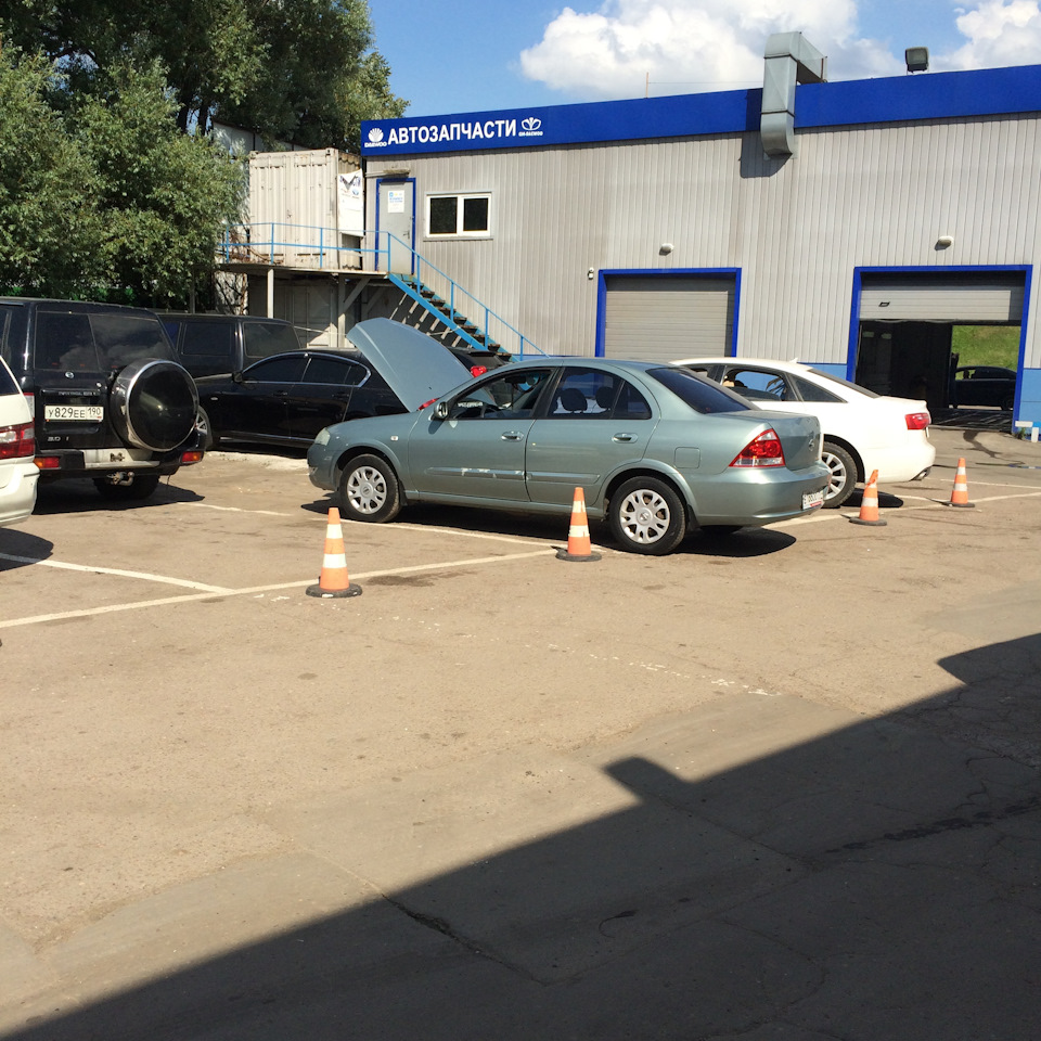 Замена стоек — Nissan Almera Classic (B10), 1,6 л, 2007 года | визит на ...