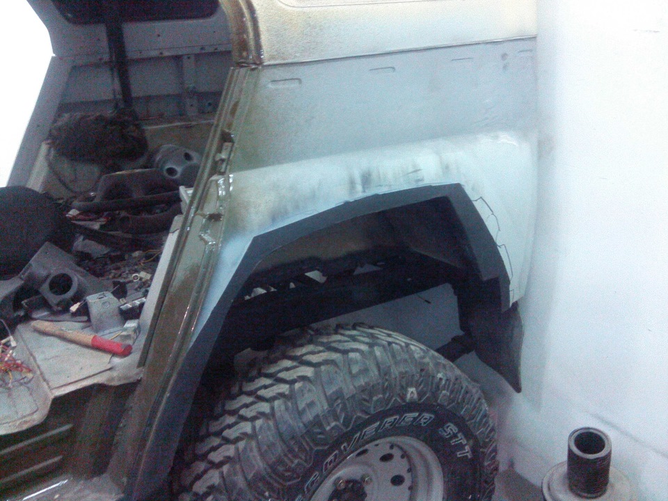 арки задние — УАЗ 31514, 2,7 л, 2002 года | своими руками | DRIVE2