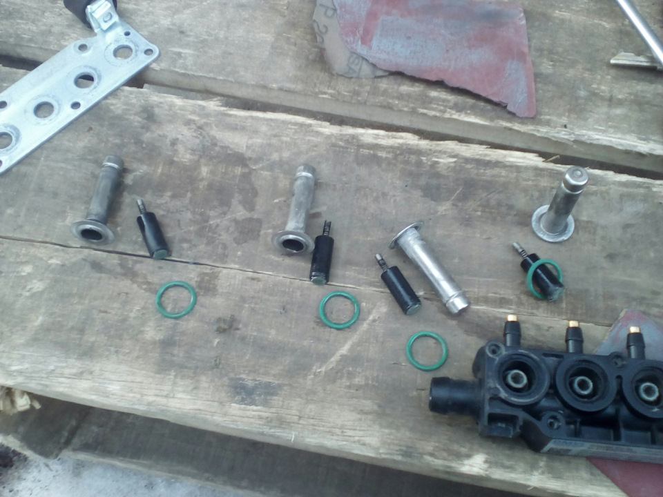 Чистка газовых форсунок. — ГАЗ Газель, 2,5 л, 2004 года | плановое ТО ...