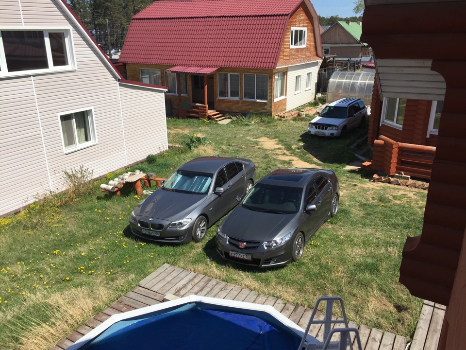 Пройдена первичная обкатка тормозных дисков Rotinger — Honda Accord (8G ...