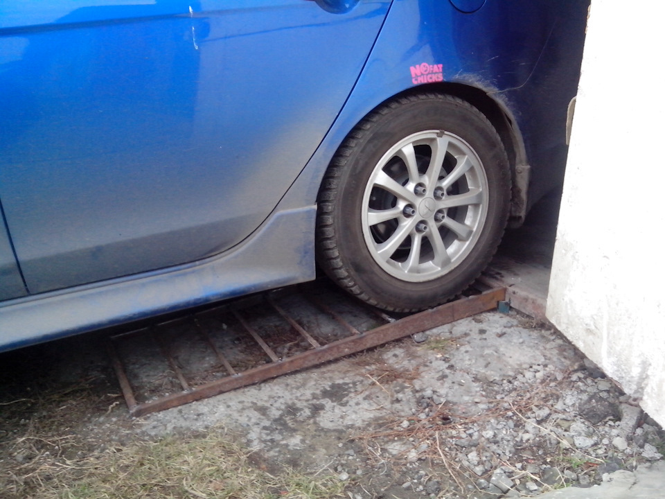 Заезд в гараж! — DRIVE2