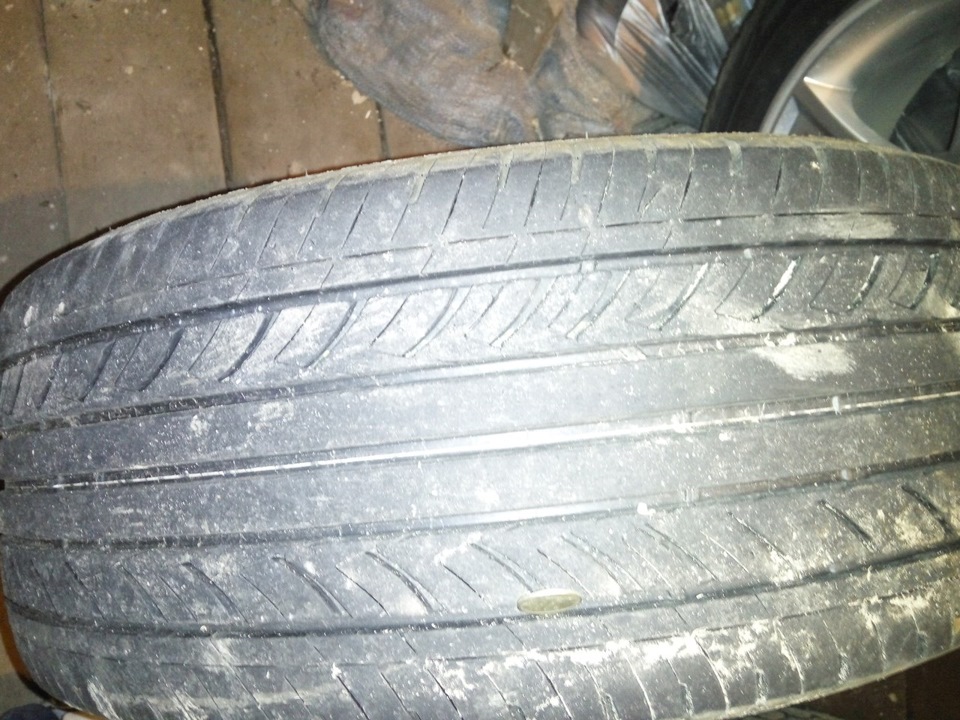 Продам Колеса в сборе! 225/55r16стояли на пежо 607 — Peugeot 607, 2,2 л ...