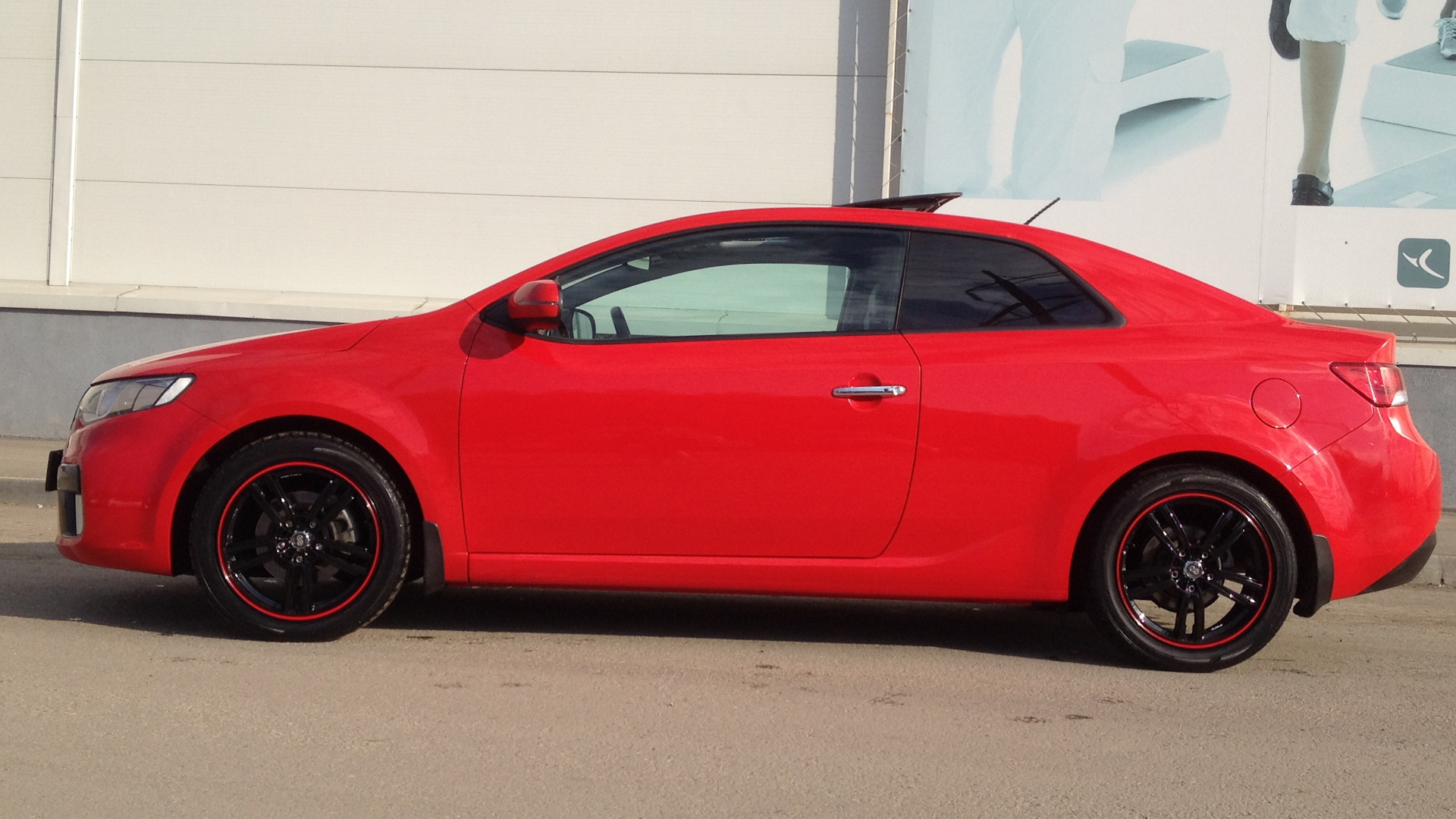 KIA Cerato Koup (1G) 2.0 бензиновый 2012 | Racing Red на DRIVE2