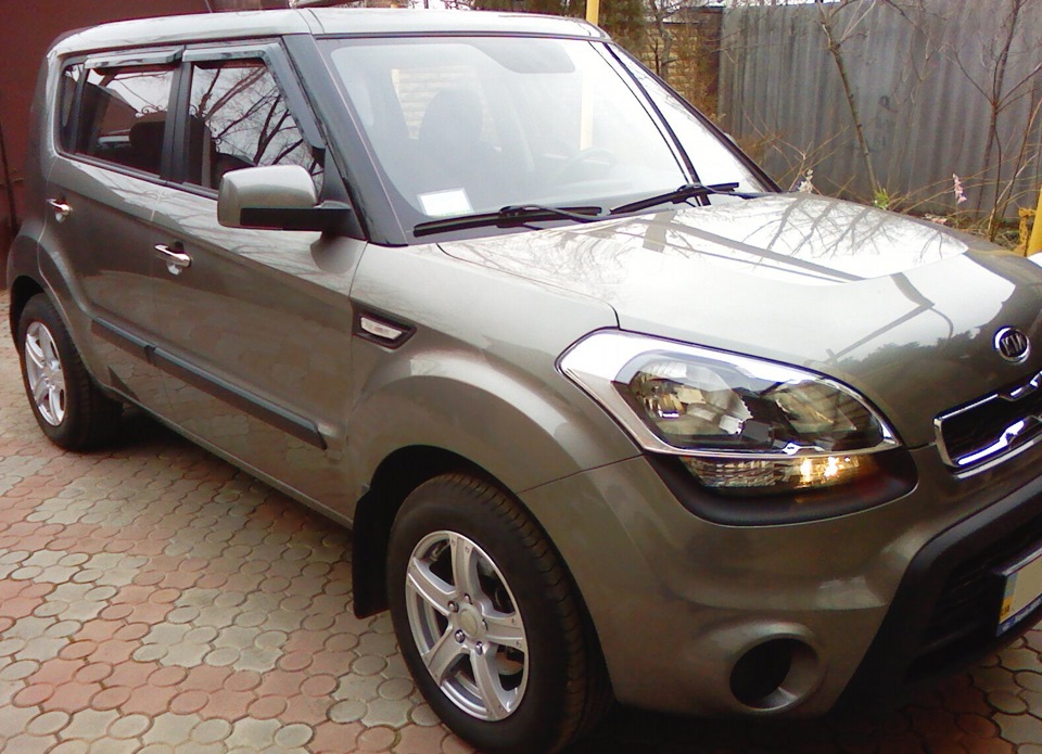 Наконец то свершилось — переобул на летние своего железного коня! — KIA ...