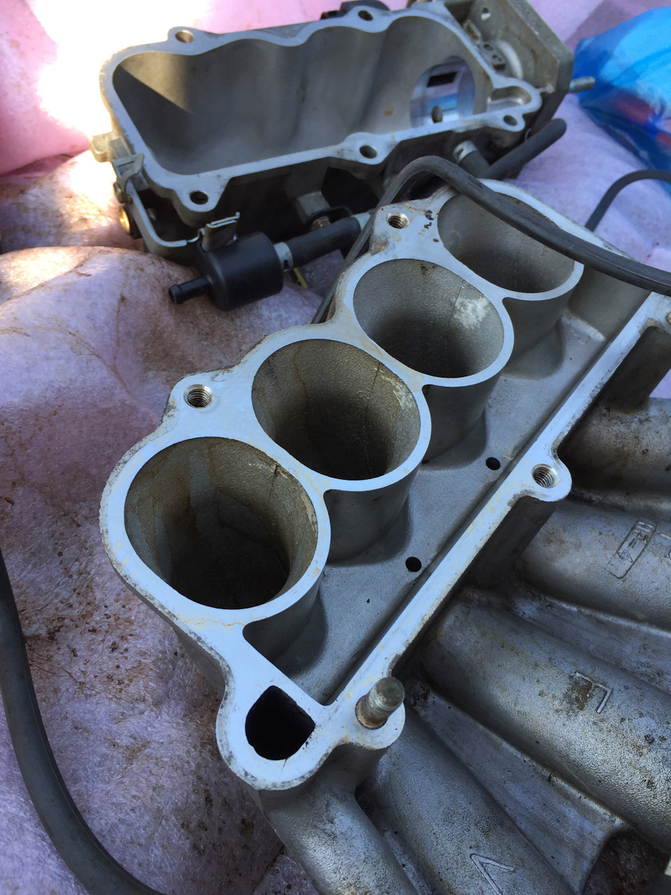 Как я почти поменял впускной коллектор — Honda Accord (6G), 2,3 л, 2000 ...