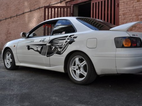 making vinyl  - Toyota Sprinter Trueno 16 L 2000