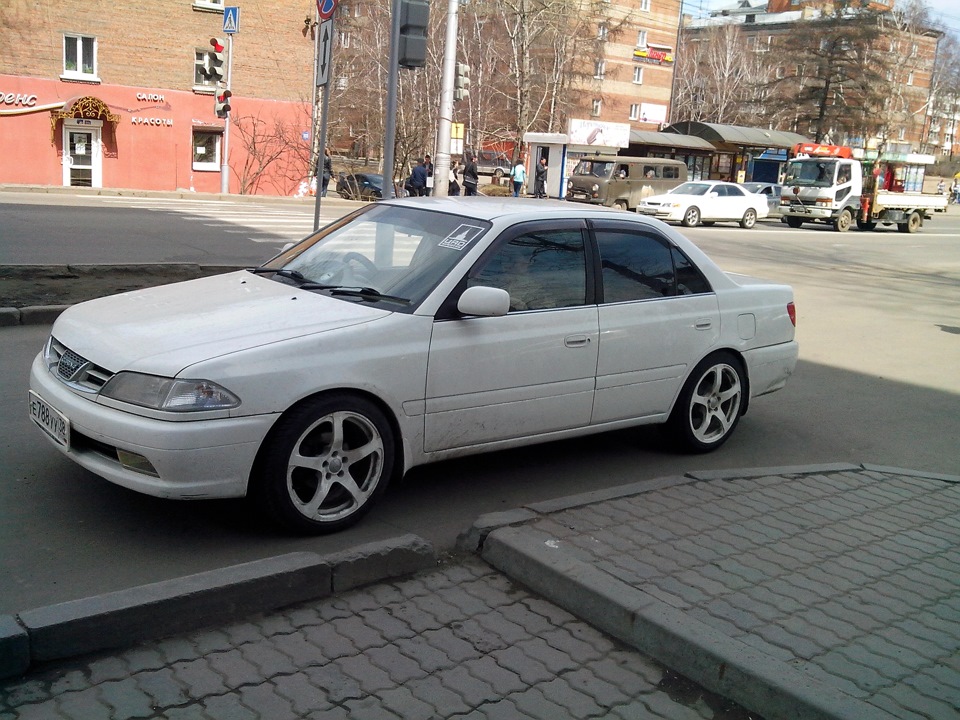 Занижение toyota carina e