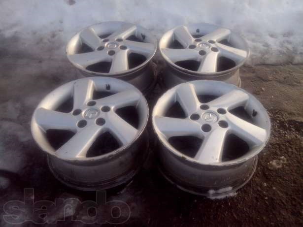 диски р16 от мазды 6 — Mazda 626 V (GF), 2 л, 2000 года | колёсные ...