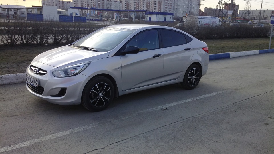 Прошел ТО-1 Альфа Тольятти — Hyundai Solaris, 1,4 л, 2014 года ...
