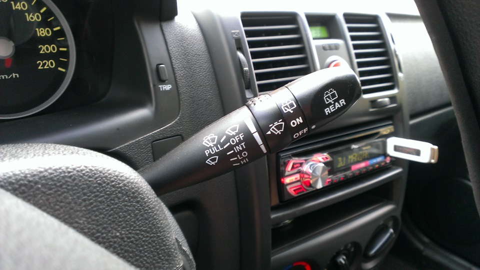 Замена переключателя дворников и салонного фильтра — Hyundai Getz, 1,4 ...