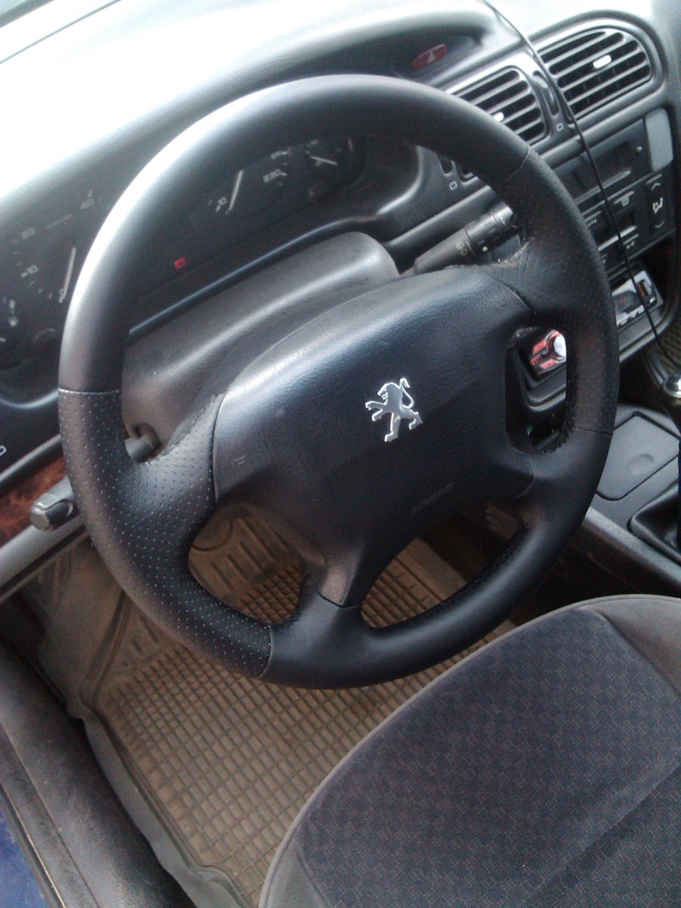 Новый руль и чехол кулисы — Peugeot 406 Break, 2 л, 1999 года ...