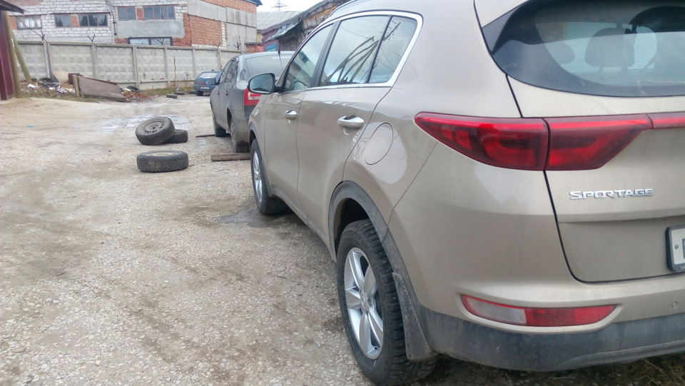 Пора, значит пора — KIA Sportage (4G), 2 л., 2016 года | колёсные диски ...