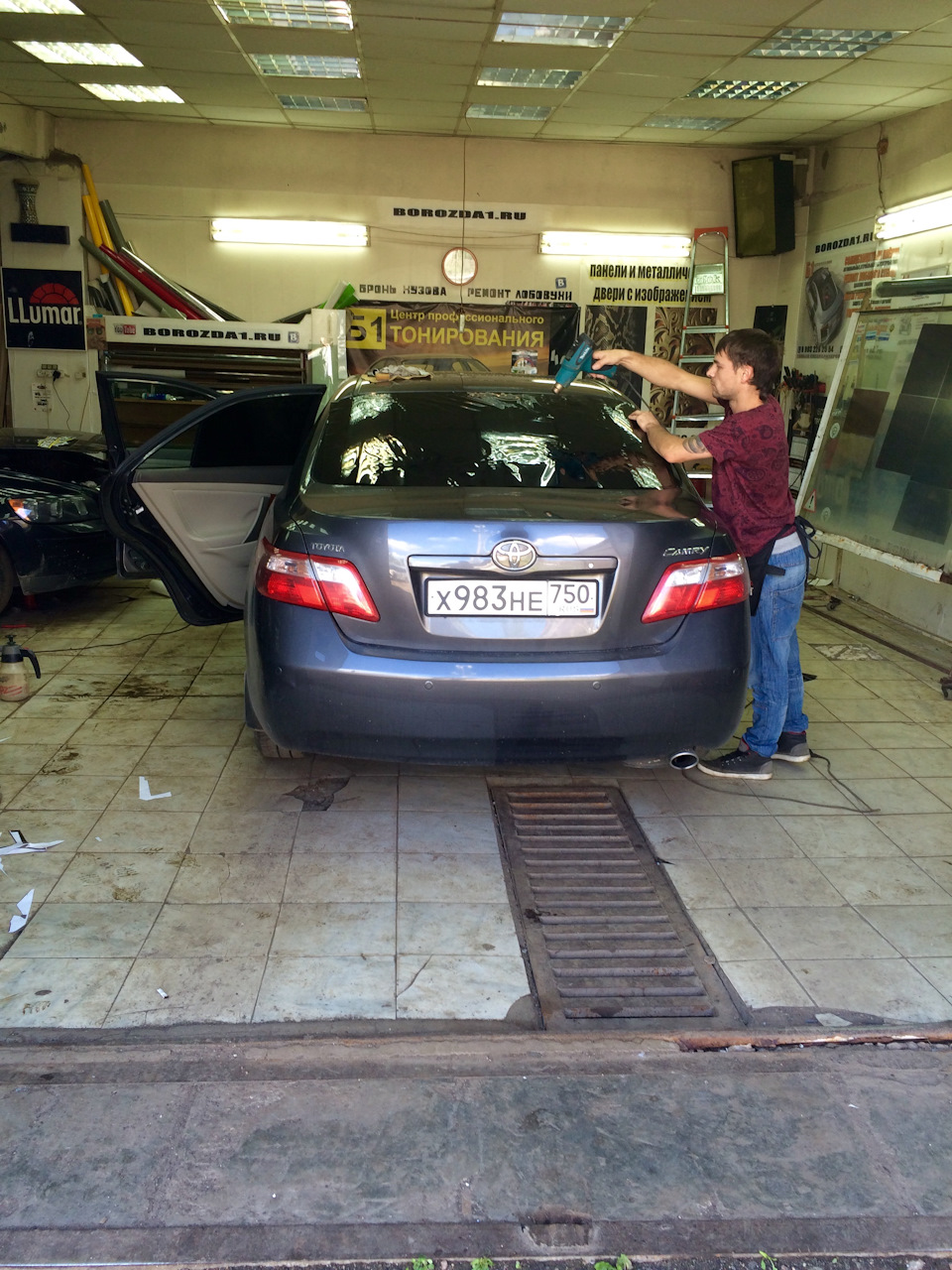 Тонировка Llumar — Toyota Camry (XV40), 2,4 л, 2010 года | визит на ...