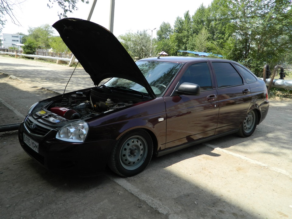 паук, пряматок — Lada Приора хэтчбек, 1,6 л, 2012 года | аксессуары ...