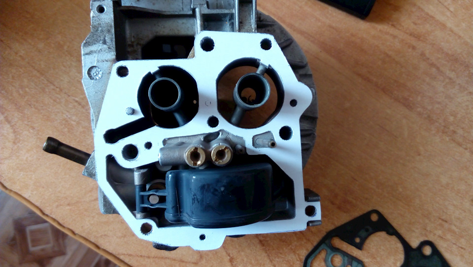 Примеряем прокладку к донору… — Audi 80 (B2)