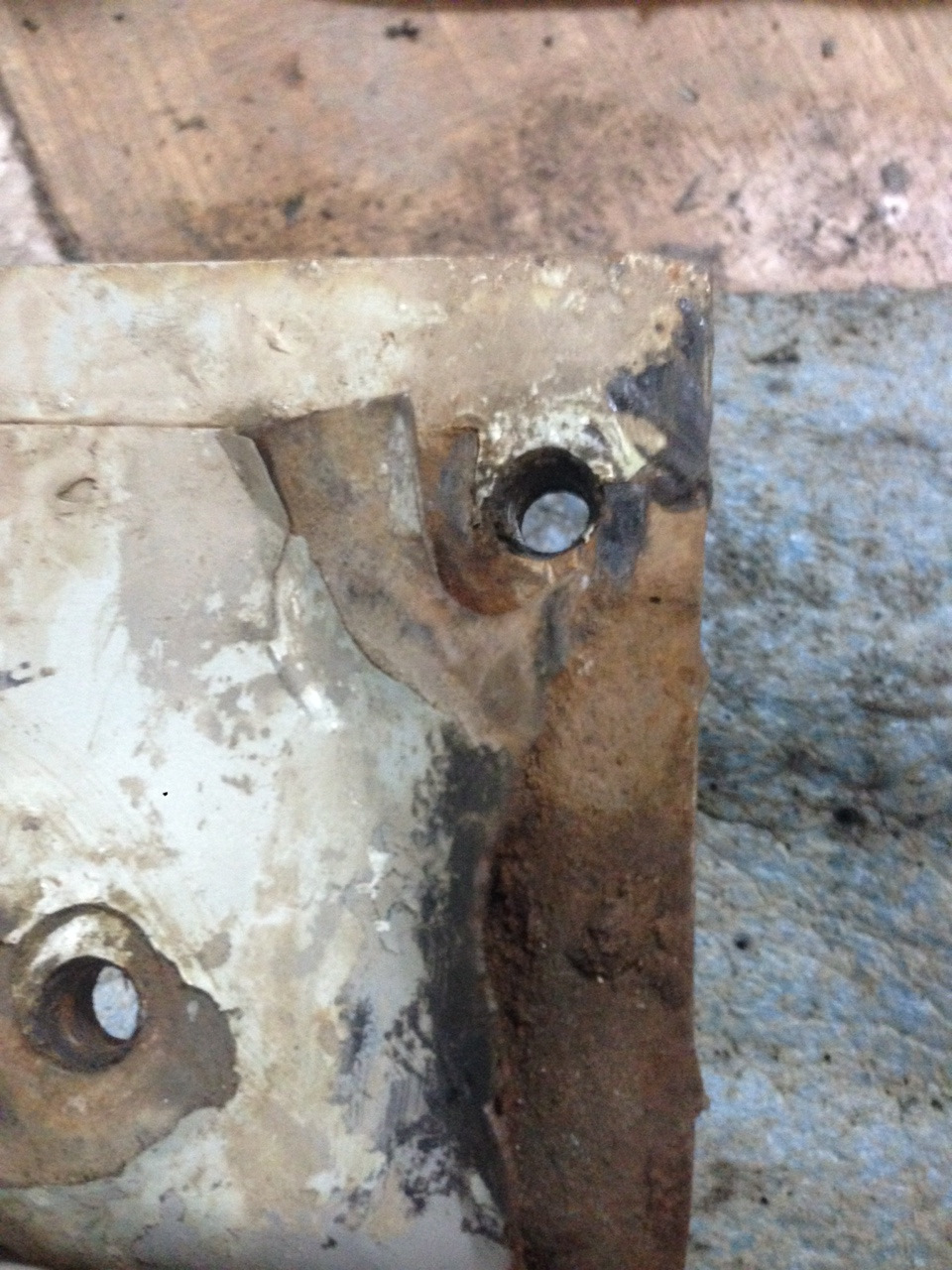 Поменял ремвставку под крепление "краба" — Lada 21093i, 1,5 л, 2002 ...