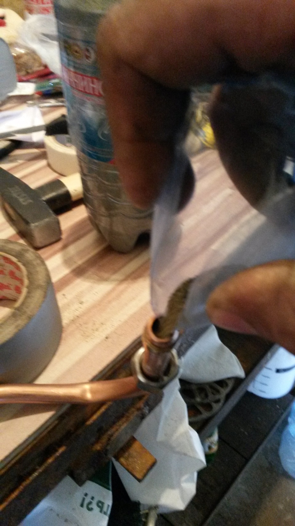 Водяная печка от коллектора часть 2 — ЛуАЗ 969, 1,1 л, 1992 года ...