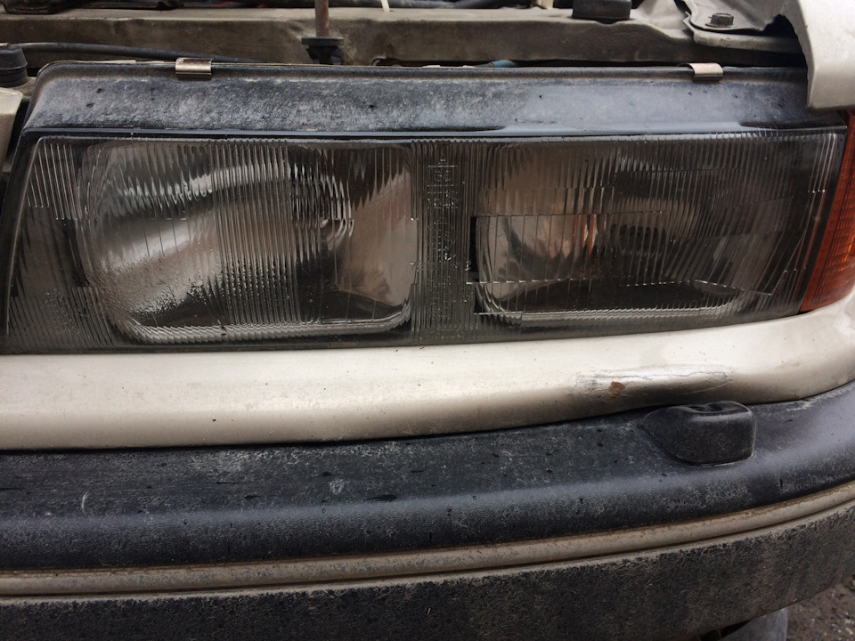 По фарам — Mitsubishi Galant (6G), 2 л, 1988 года | другое | DRIVE2