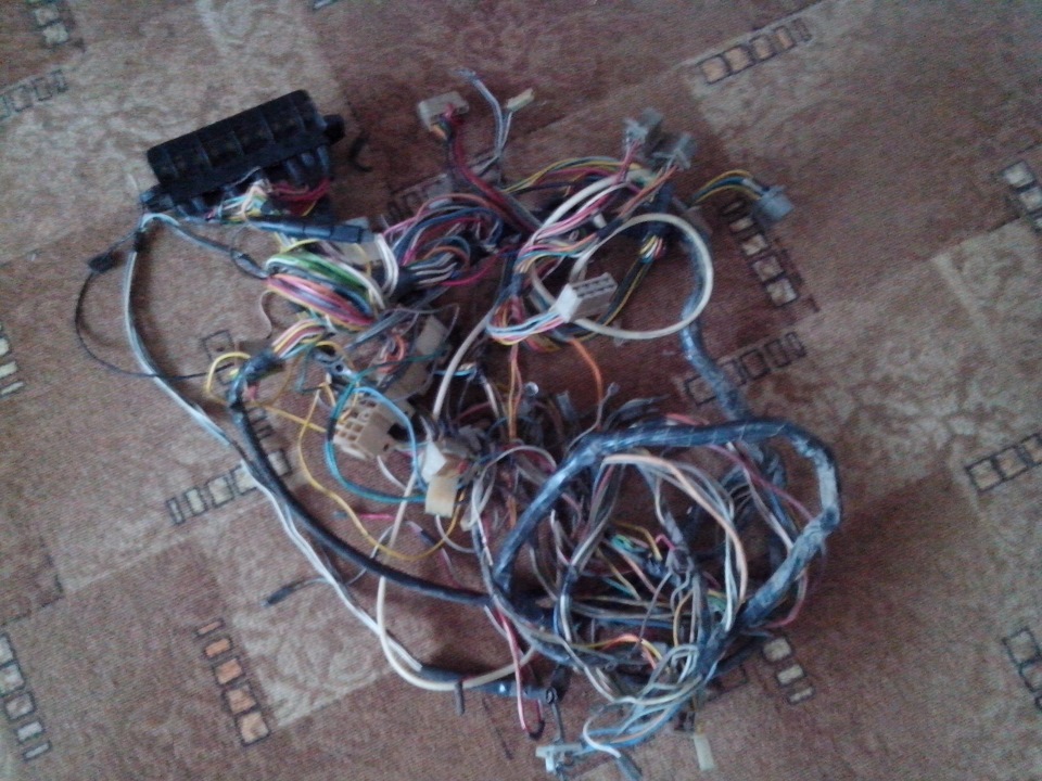 Сгорела проводка (замена) — ЗАЗ 1102, 1,2 л, 1994 года | своими руками ...