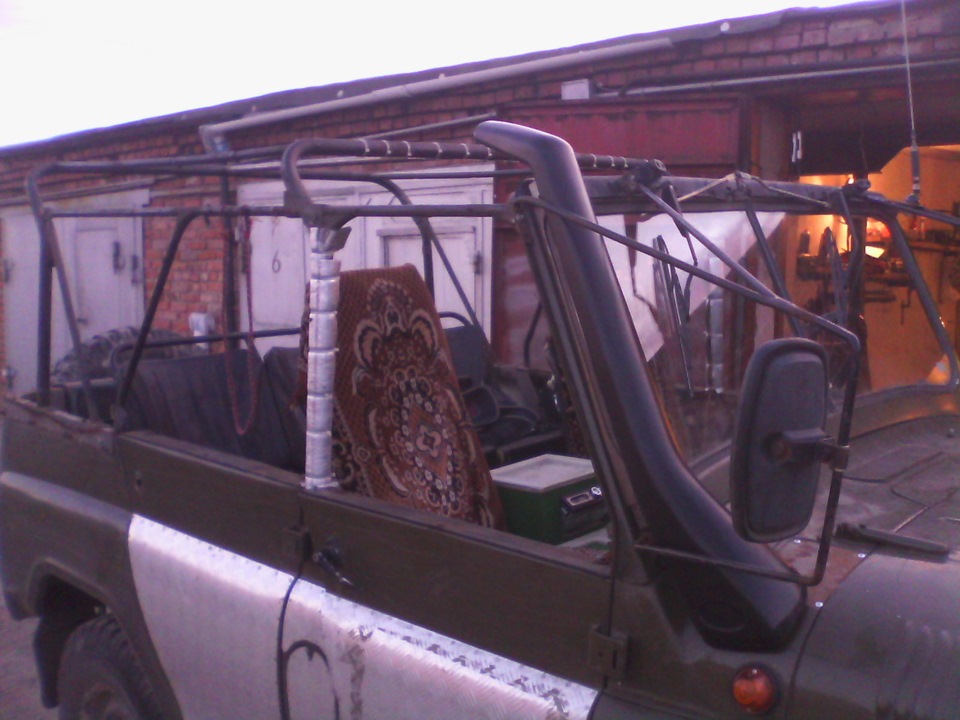 Уже с новым шноркелем. — УАЗ 469