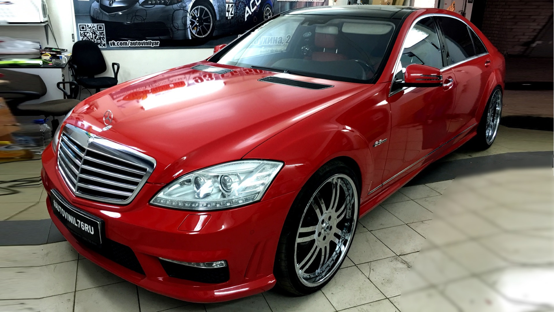 Mercedes-Benz S-Class (W221) 5.5 бензиновый 2008 | ///AMG Styling на DRIVE2