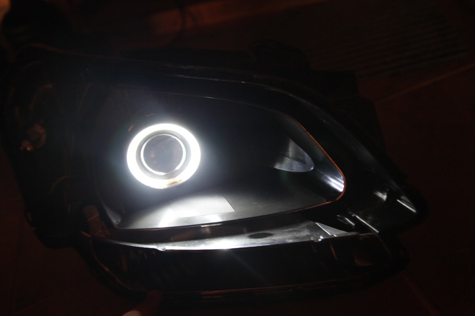 Линзы 2.5 дюйма в фару Kia Soul — DRIVE2