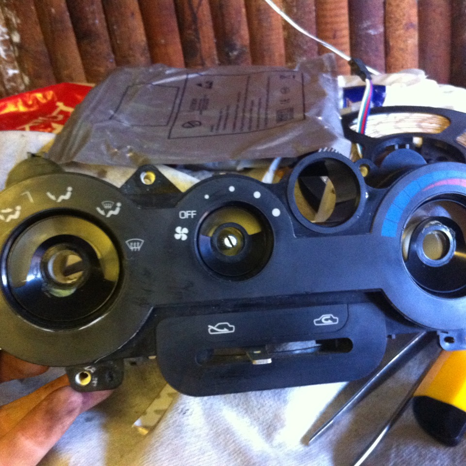 Подсветка регулятора печки — Mitsubishi Eclipse (2G), 2 л, 1995 года ...