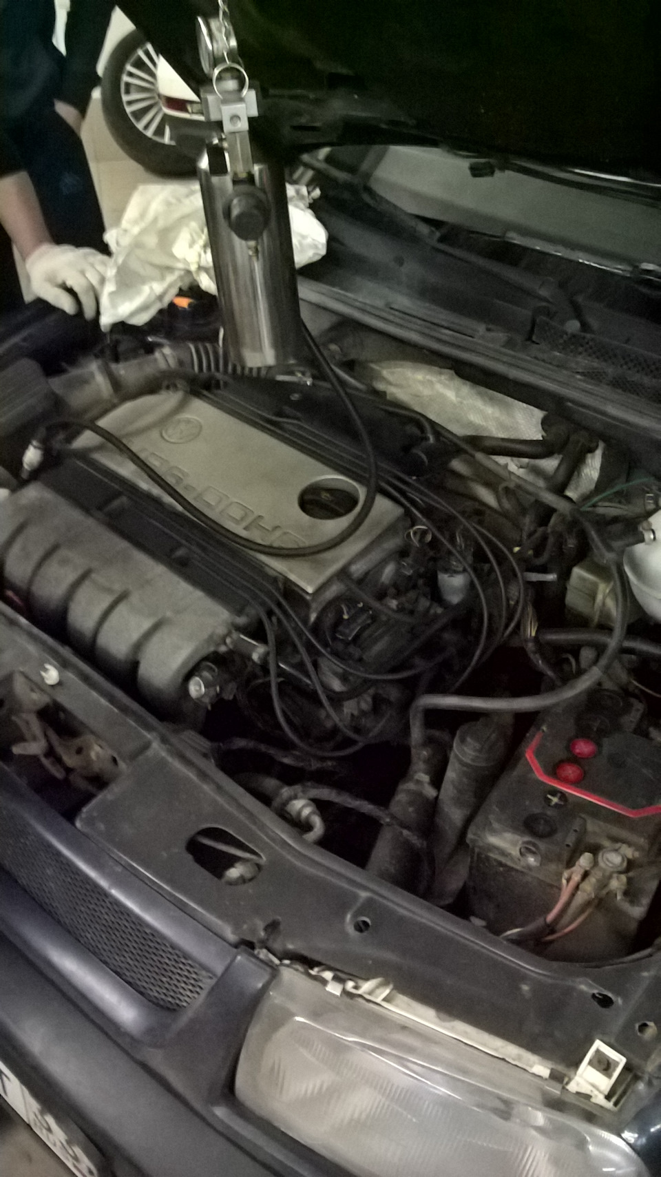 Чистка форсунок, искусственный бак с присадкой и компрессор ...