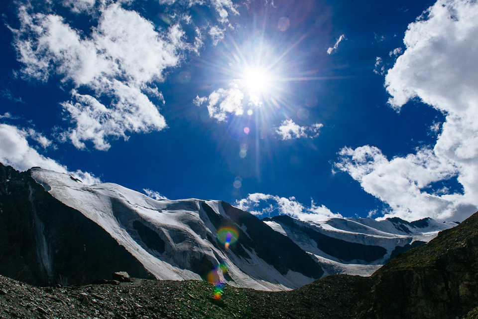 Горный Алтай. Актру. День 2. — Chevrolet Aveo Sedan (2G), 1,6 л, 2014 ...