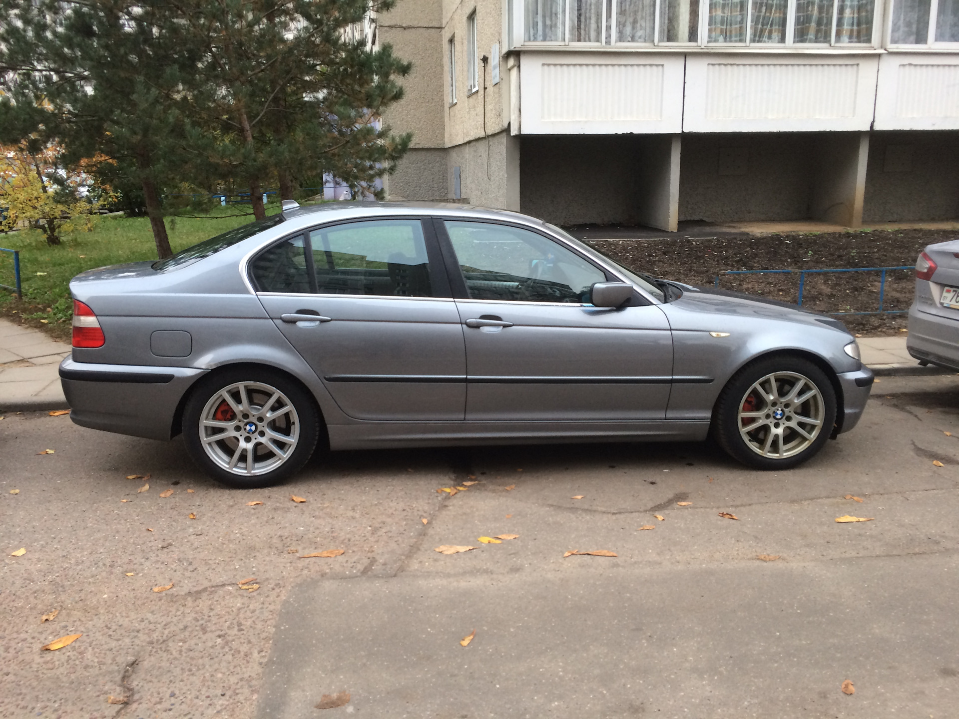 Переобувка на зимние диски 148 стиль. - BMW 3 series (E46), 3 л, 2004 года шины