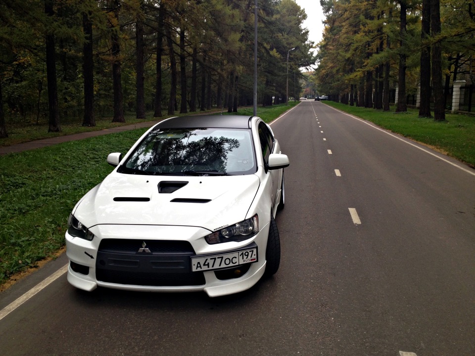 Mitsubishi Lancer 10 Р±РµР»С‹Р№