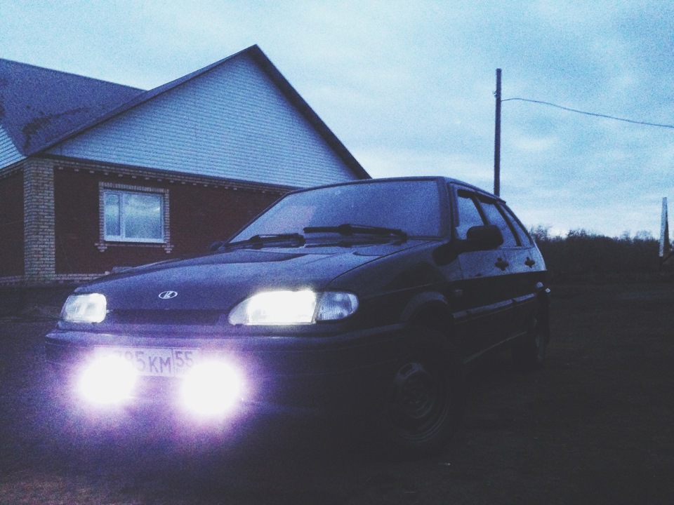 Противотуманные фары — Lada 2114, 1,5 л, 2006 года | аксессуары | DRIVE2