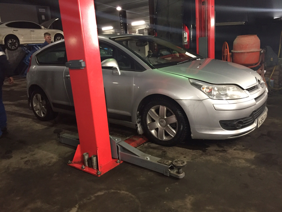 Замена лягушки тормоза — Citroen C4 (1G), 1,6 л., 2006 года | своими ...