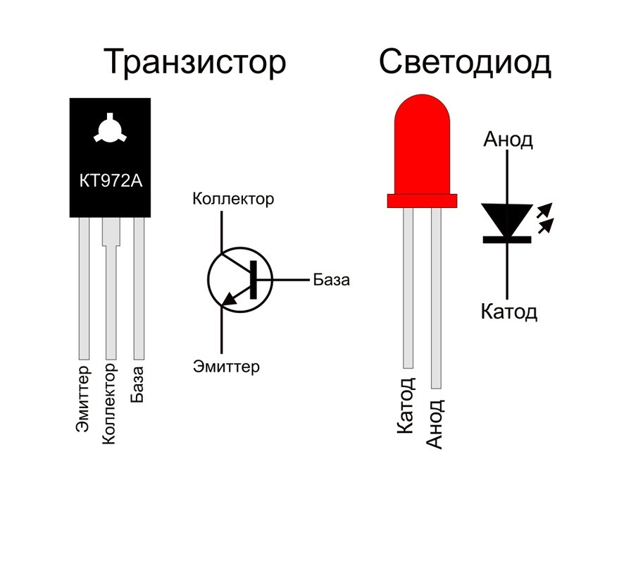 Транзистор как паять по схеме