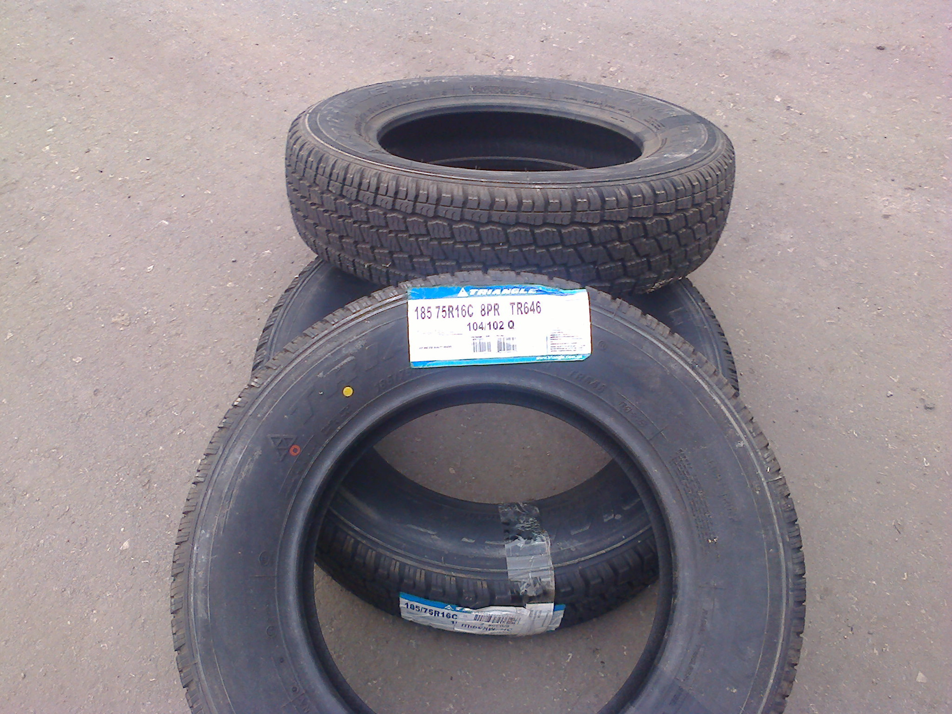 Tr646 185 75 r16c. Triangle tr646.