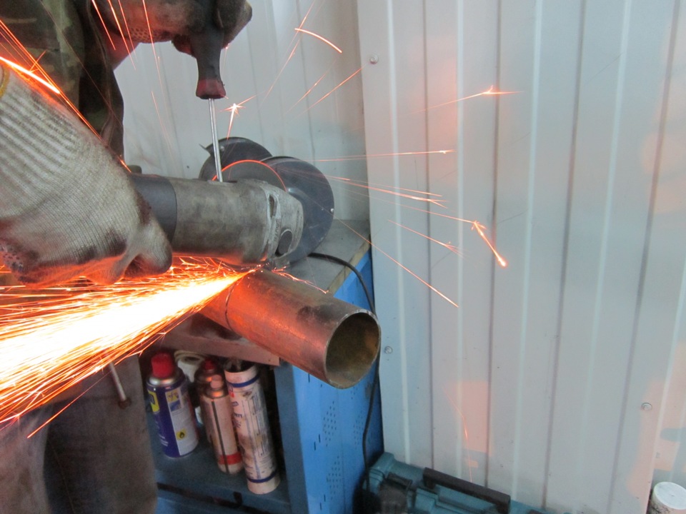 Удаление катализатора, изготовление пламягасителя, замена лямбда зонда ...